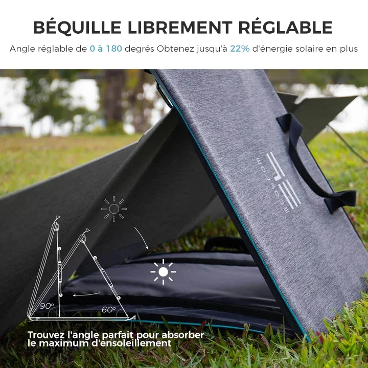 Béquille librement réglable